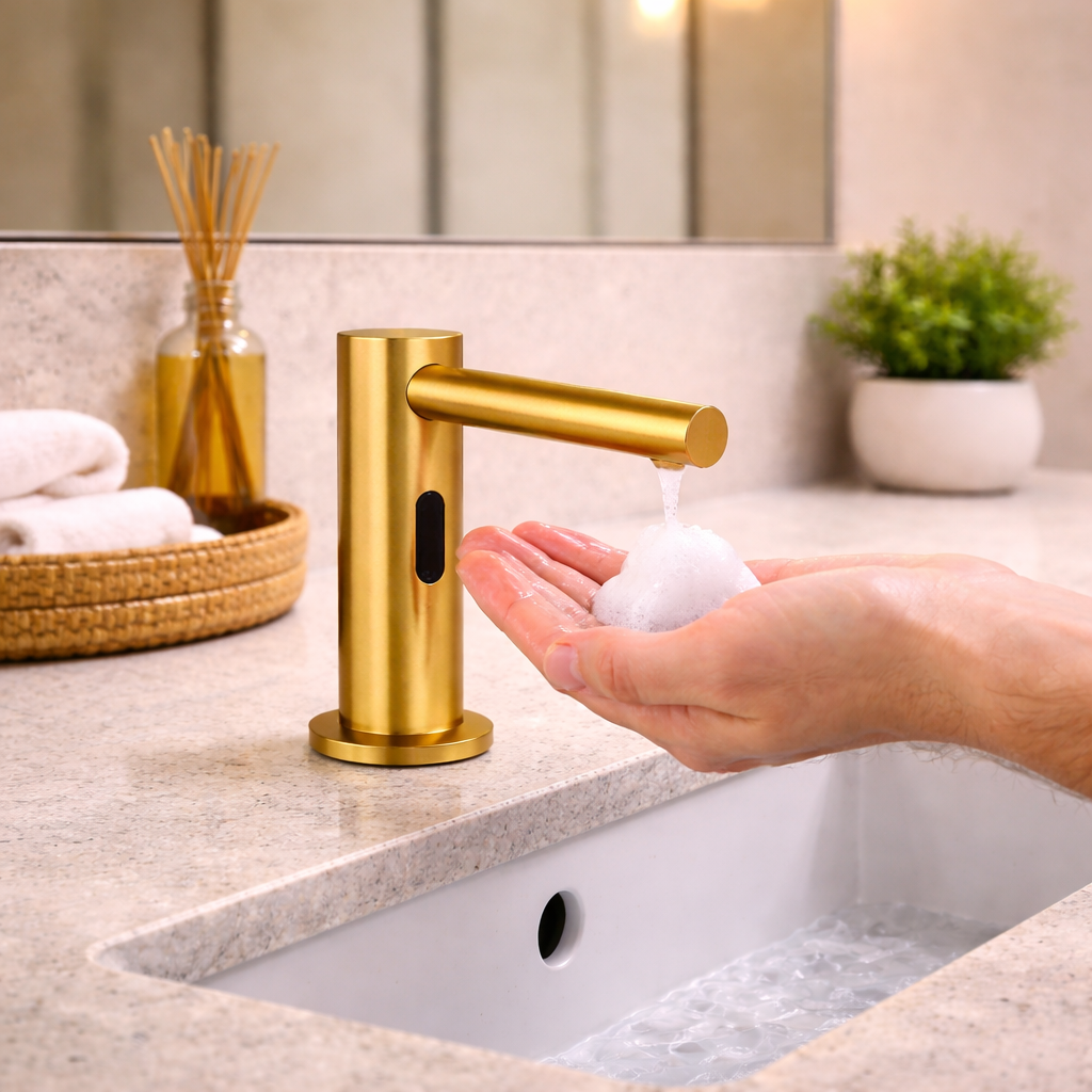 Fontana Lenox Commercial Deck Mount Automatic Soap Dispenser